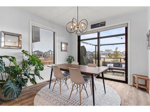 61 Creekstone Square Sw, Calgary, AB - Indoor Photo Showing Dining Room