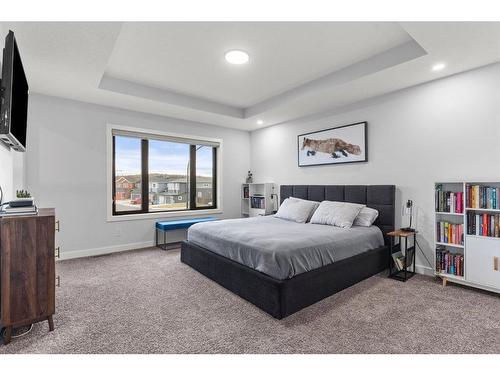 61 Creekstone Square Sw, Calgary, AB - Indoor Photo Showing Bedroom