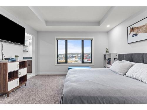 61 Creekstone Square Sw, Calgary, AB - Indoor Photo Showing Bedroom