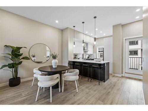 213-595 Mahogany Road Se, Calgary, AB - Indoor Photo Showing Dining Room