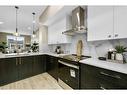 213-595 Mahogany Road Se, Calgary, AB  - Indoor Photo Showing Kitchen With Upgraded Kitchen 