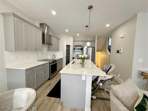 20 Cranbrook Green Se, Calgary, AB - Indoor Photo Showing Kitchen With Upgraded Kitchen