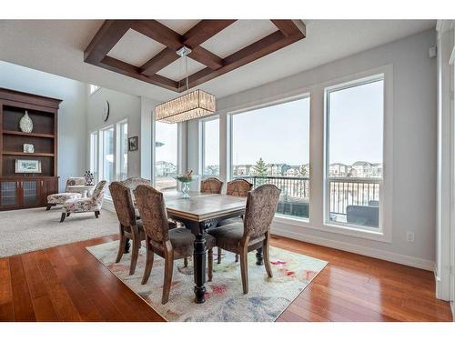 341 Rainbow Falls Way, Chestermere, AB - Indoor Photo Showing Dining Room