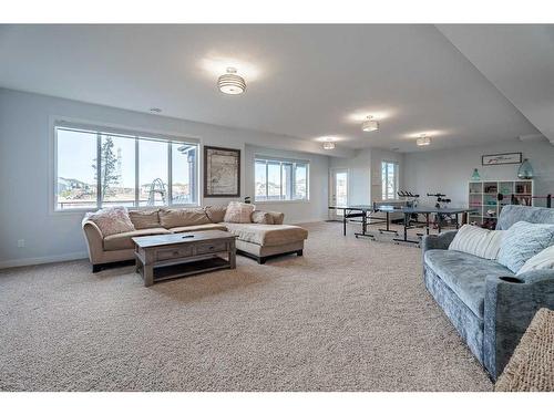 341 Rainbow Falls Way, Chestermere, AB - Indoor Photo Showing Living Room