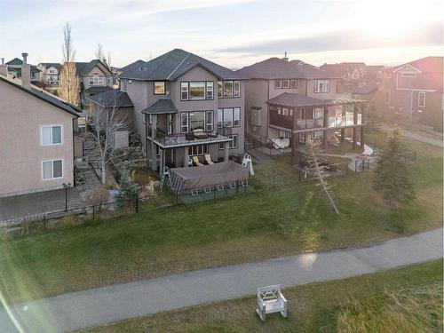 341 Rainbow Falls Way, Chestermere, AB - Outdoor With Deck Patio Veranda