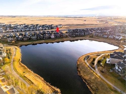 341 Rainbow Falls Way, Chestermere, AB - Outdoor With Body Of Water With View