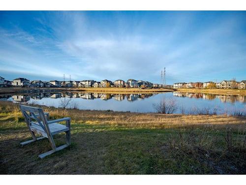 341 Rainbow Falls Way, Chestermere, AB - Outdoor With Body Of Water With View