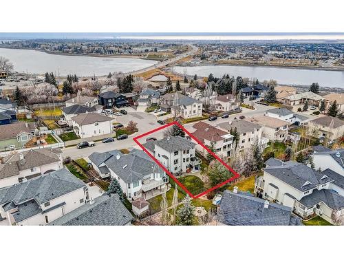 100 Cove Road, Chestermere, AB - Outdoor With Body Of Water With View