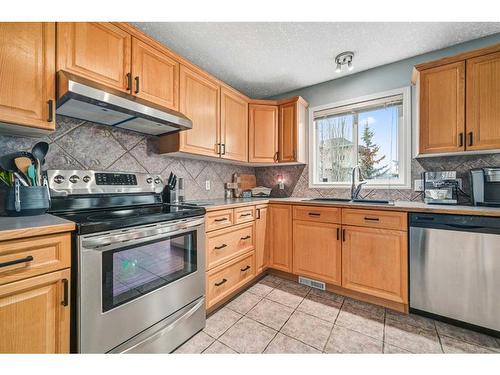 100 Cove Road, Chestermere, AB - Indoor Photo Showing Kitchen