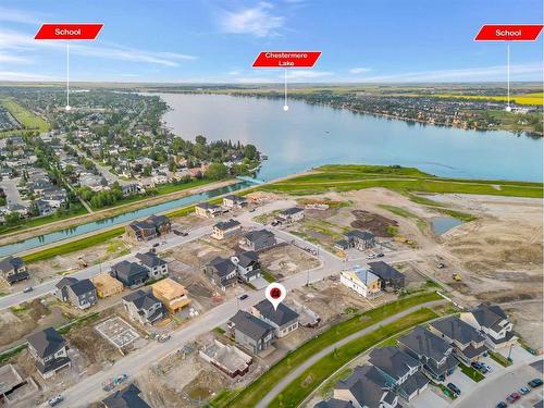 193 South Shore View, Chestermere, AB - Outdoor With Body Of Water With View