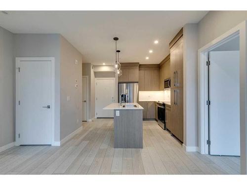 1118-395 Skyview Parkway Ne, Calgary, AB - Indoor Photo Showing Kitchen