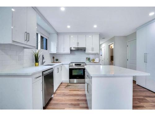 8332 Centre Street Ne, Calgary, AB - Indoor Photo Showing Kitchen With Upgraded Kitchen