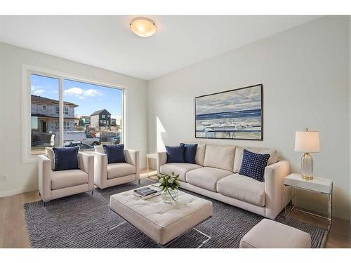 440 Tekarra Drive Nw, Calgary, AB - Indoor Photo Showing Living Room