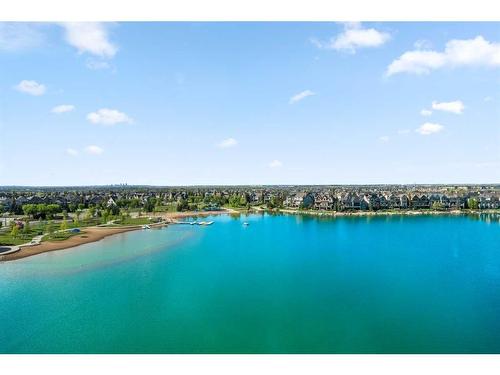 97 Mahogany Square Se, Calgary, AB - Outdoor With Body Of Water With View