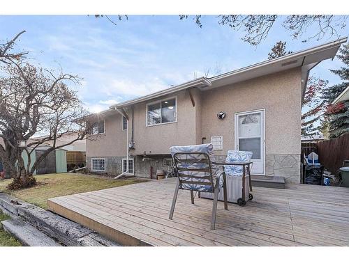 7952 Huntwick Crescent Ne, Calgary, AB - Outdoor With Deck Patio Veranda With Exterior