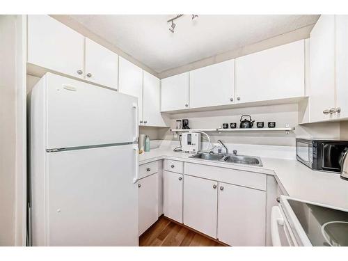 404A-5601 Dalton Drive Nw, Calgary, AB - Indoor Photo Showing Kitchen With Double Sink