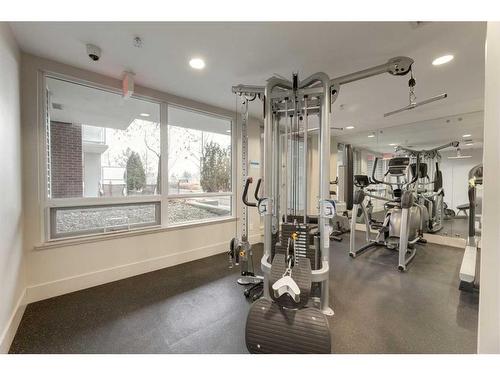 520-46 9 Street Ne, Calgary, AB - Indoor Photo Showing Gym Room