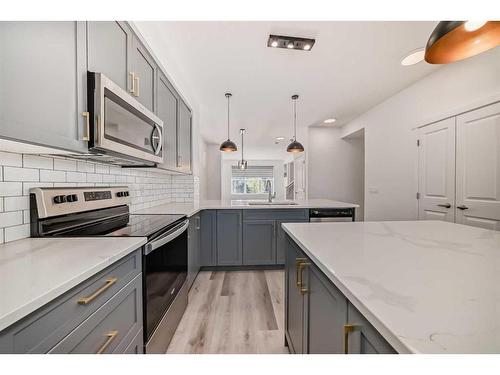 370 Masters Road Se, Calgary, AB - Indoor Photo Showing Kitchen With Upgraded Kitchen