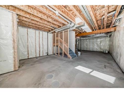 370 Masters Road Se, Calgary, AB - Indoor Photo Showing Basement