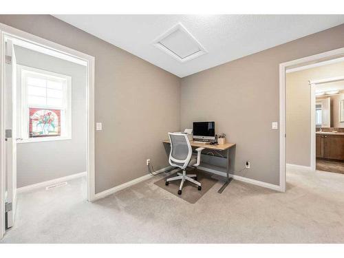 24 Thoroughbred Boulevard, Cochrane, AB - Indoor Photo Showing Office