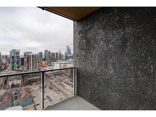 2206-1320 1 Street Se, Calgary, AB - Outdoor With Balcony With View