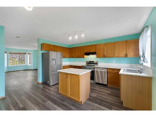 73 Martinvalley Crescent Ne, Calgary, AB - Indoor Photo Showing Kitchen With Stainless Steel Kitchen