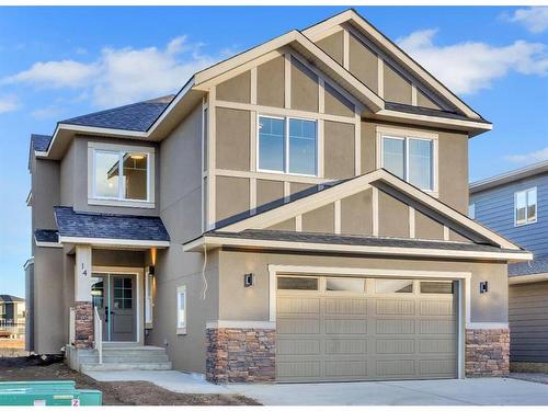 14 Ranchers Meadows, Okotoks, AB - Outdoor With Facade