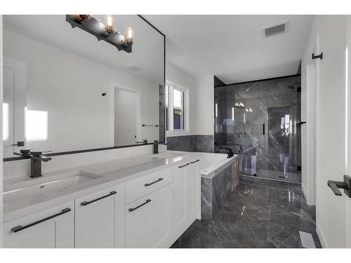 14 Ranchers Meadows, Okotoks, AB - Indoor Photo Showing Bathroom