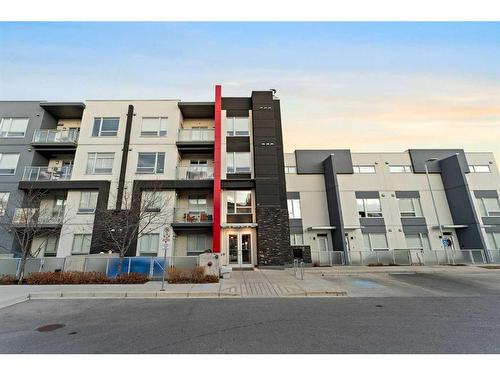 310-8531 8A Avenue Sw, Calgary, AB - Outdoor With Balcony With Facade