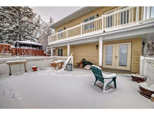 935 Hunterston Hill Nw, Calgary, AB - Outdoor With Balcony With Exterior