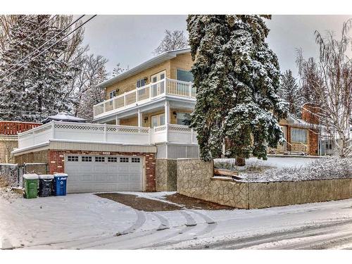 935 Hunterston Hill Nw, Calgary, AB - Outdoor With Balcony