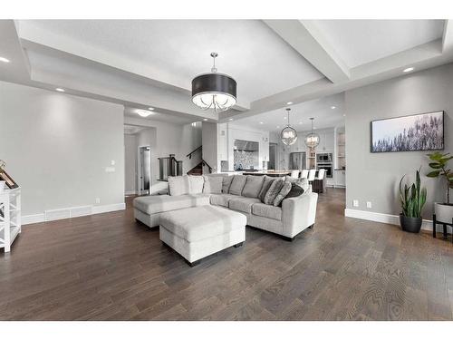 41 Waters Edge Drive, Heritage Pointe, AB - Indoor Photo Showing Living Room