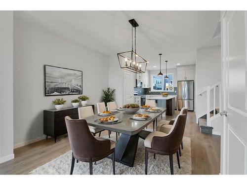 483 Sage Hill Road Nw, Calgary, AB - Indoor Photo Showing Dining Room