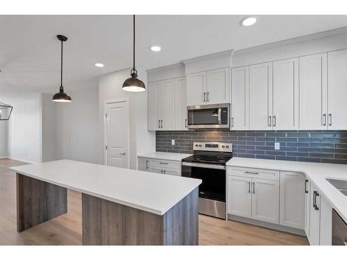 483 Sage Hill Road Nw, Calgary, AB - Indoor Photo Showing Kitchen With Upgraded Kitchen