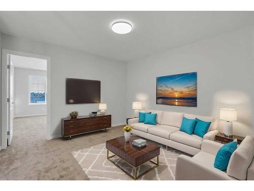 483 Sage Hill Road Nw, Calgary, AB - Indoor Photo Showing Living Room