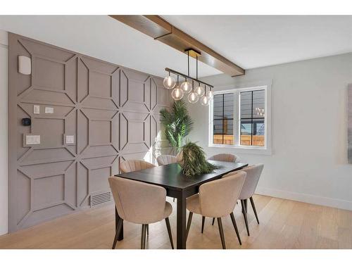 42 Canova Road Sw, Calgary, AB - Indoor Photo Showing Dining Room