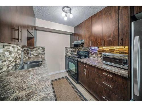 58-287 Southampton Drive Sw, Calgary, AB - Indoor Photo Showing Kitchen With Double Sink