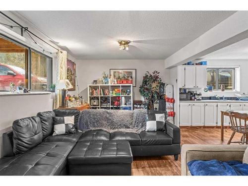 B-133 Park Avenue, Banff, AB - Indoor Photo Showing Living Room