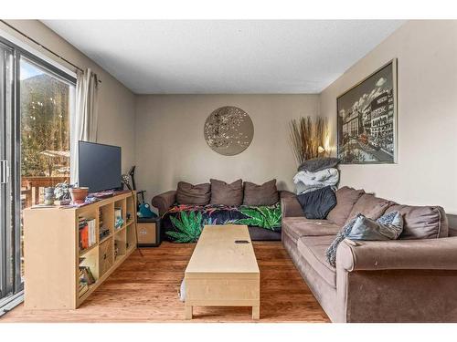 B-133 Park Avenue, Banff, AB - Indoor Photo Showing Living Room