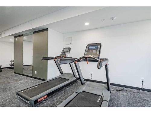 4307-111 Wolf Creek Drive Se, Calgary, AB - Indoor Photo Showing Gym Room