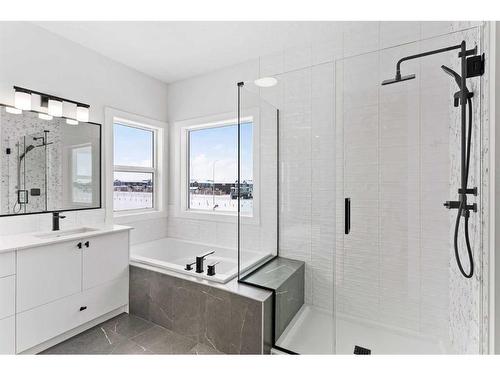 233 Corner Glen Way, Calgary, AB - Indoor Photo Showing Bathroom