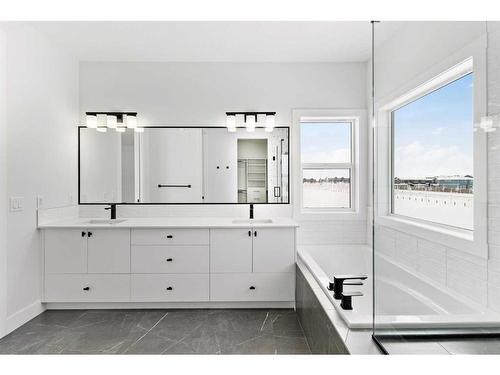 233 Corner Glen Way, Calgary, AB - Indoor Photo Showing Bathroom