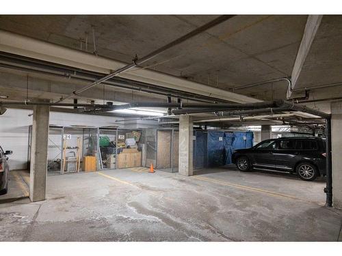 334-1920 14 Avenue Ne, Calgary, AB - Indoor Photo Showing Garage