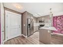 2103-302 Skyview Ranch Drive Ne, Calgary, AB  - Indoor Photo Showing Kitchen With Stainless Steel Kitchen 