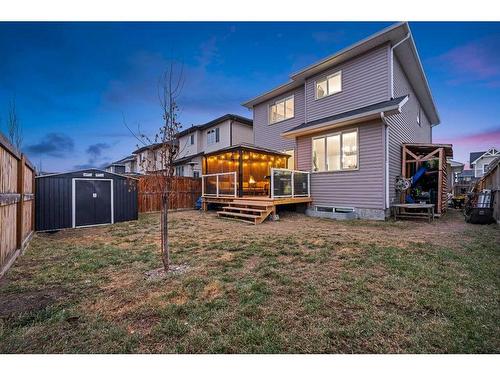 391 Bayview Way Sw, Airdrie, AB - Outdoor With Deck Patio Veranda With Exterior