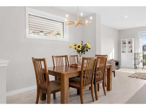 48 Howse Heights Ne, Calgary, AB - Indoor Photo Showing Dining Room