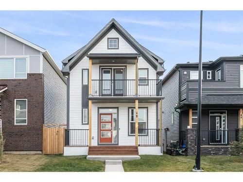 48 Howse Heights Ne, Calgary, AB - Outdoor With Balcony With Facade