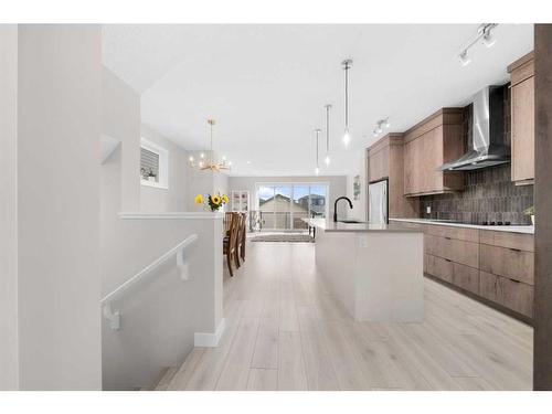 48 Howse Heights Ne, Calgary, AB - Indoor Photo Showing Kitchen With Upgraded Kitchen