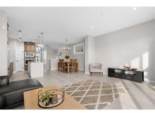 48 Howse Heights Ne, Calgary, AB - Indoor Photo Showing Living Room