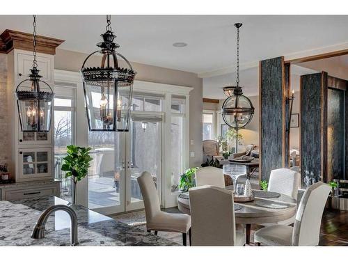 88091 Red Fox Lane West, Rural Foothills County, AB - Indoor Photo Showing Dining Room